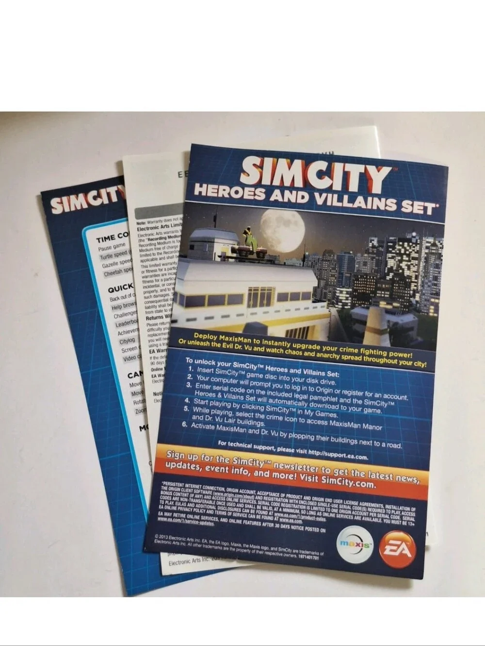 Sim City Limited Edition PC Video Game Computer Game UNTESTED 2013